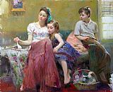 Pino Famous Paintings - BROTHER AND SISTER